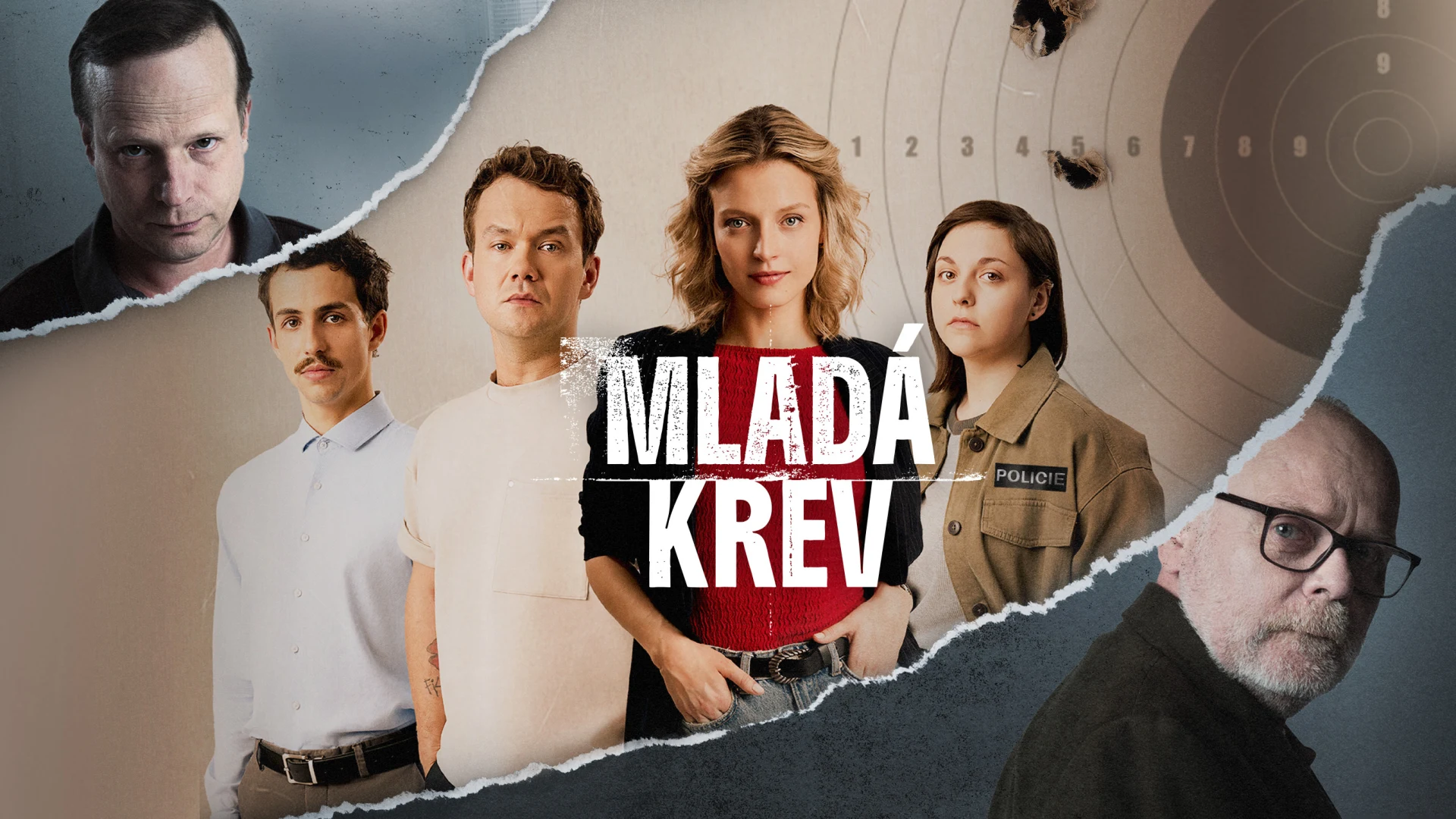 Klíčová grafika série Mladá krev — vyšetřovatelé krajského oddělení vražd